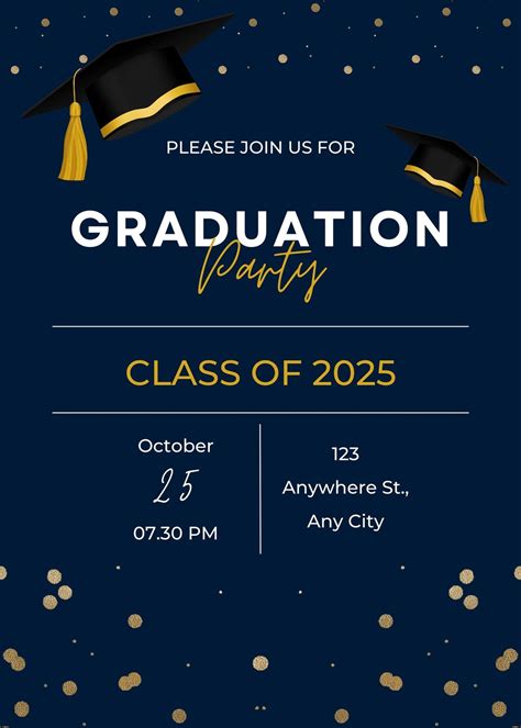 Graduation Party Invitations 的图像结果