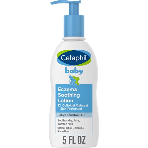 Cetaphil Baby Eczema Soothing Lotion with Colloidal Oatmeal for Dry ...