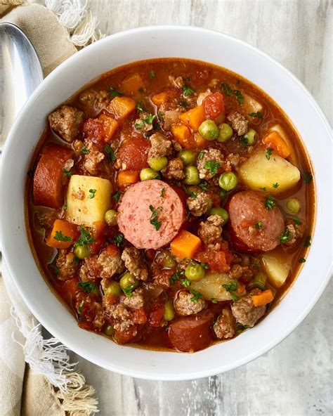 Slow Cooker Poor Man's Stew - Fit Slow Cooker Queen