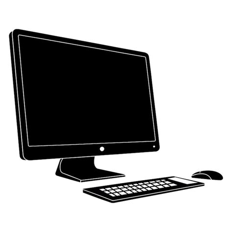Computer monitor silhouette Images - Free Download on Freepik