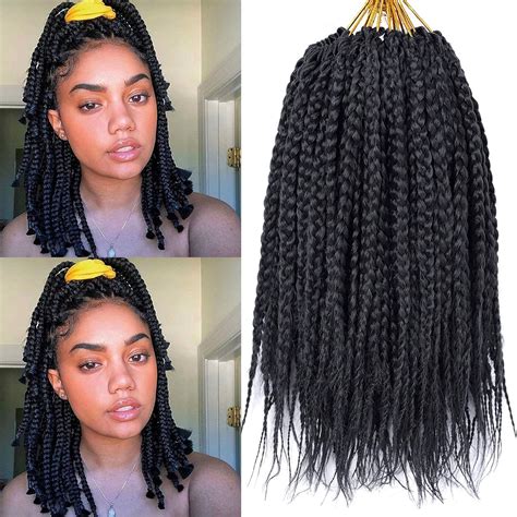 Unionbeauty 10 Inch Box Braids Crochet Hair India | Ubuy