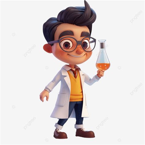 Scientist 卡通 的图像结果
