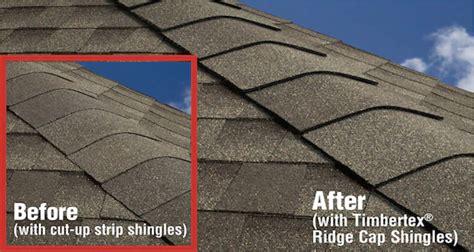 Ridge Cap Shingles What to Know About GAF TimberTex and TimberCrest
