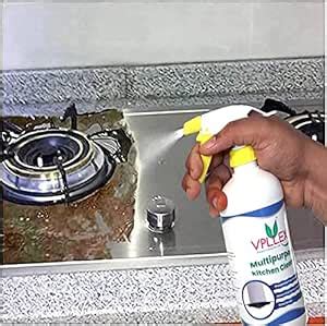 HIKI ZIKI Kitchen Cleaner Spray Oil & Grease Stain Remover Chimney ...