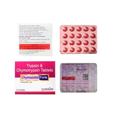 CHYMOZOBID FORTE Tablets Medico InterContinental Ltd.