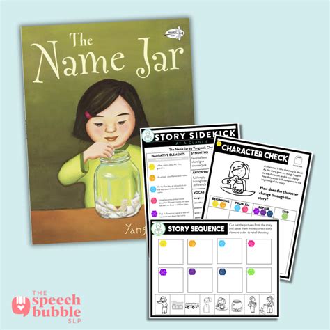 The Name Jar: Activities and Ideas - The Speech Bubble SLP