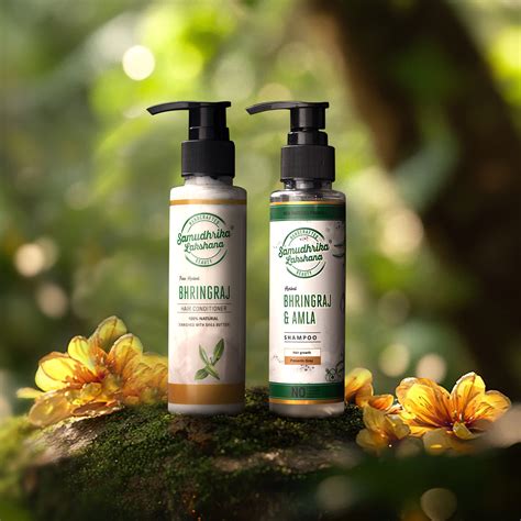 Pure Herbal Bhringraj Combo – Samudhrika Lakshana