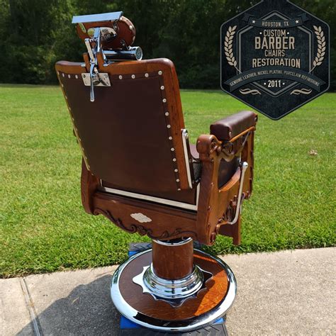 1890's Theo A. Kochs Oak Antique Barber Chair : r/Antiques