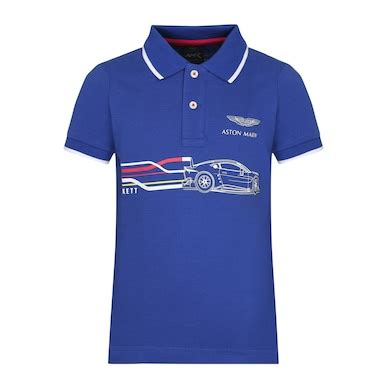 Buy Hackett London Royal Blue Car Printed Polo Online - 591466 | The ...