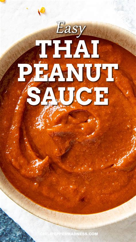 Easy thai peanut sauce – Artofit