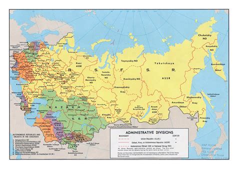 Soviet Union Map