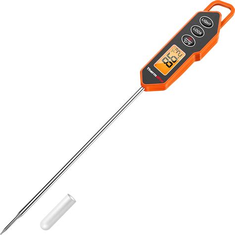 ThermoPro Plastic Digital Instant Read Meat Thermometer For Grilling ...