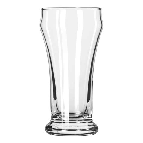 Libbey Tall Pilsner Glass (3823), 14.5oz - Olive Wood Brewing & Craft Co