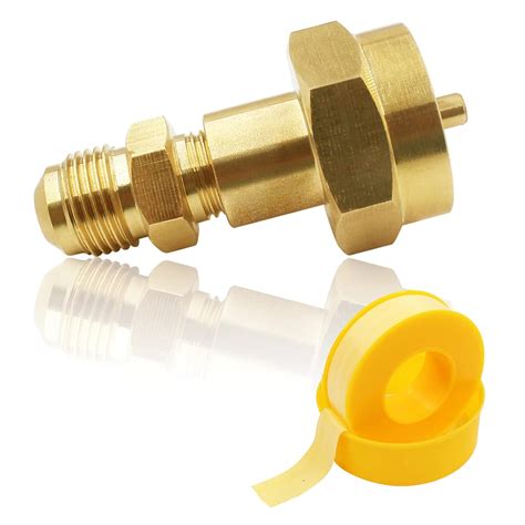 MENSI Brass Adapter with 3/8" Male Flare Thread Hook Up High Pressure ...