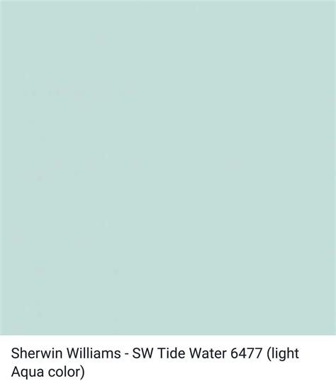 Aqua Paint Color Sherwin Williams