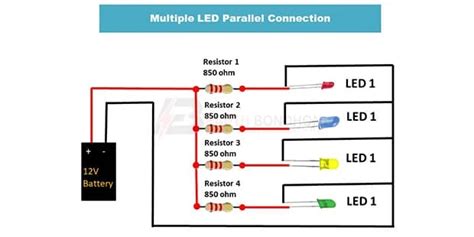 Image result for 10 Single Row LED Connection Code