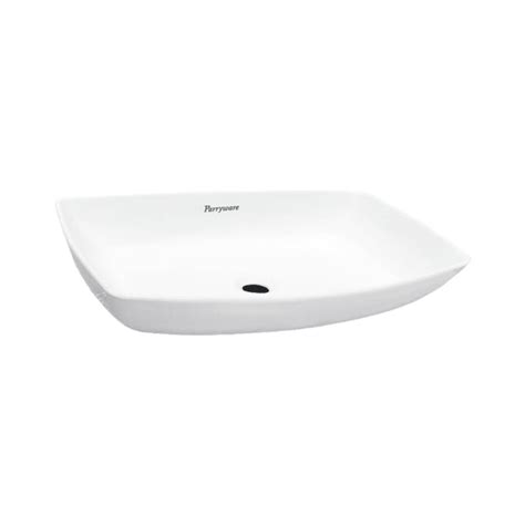 Parryware - Table Top Rectangle White Wash Basin - Appy - C895Q by ...