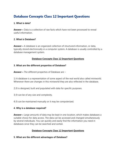 Class 12 Relational Databases 的图像结果
