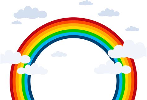 Clipart rainbow printable, Clipart rainbow printable Transparent FREE ...