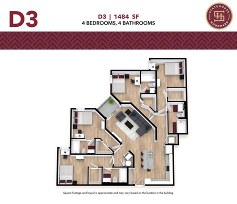 Floor Plans | StateHouse Woodward Student Apartments in FL