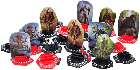 Buy Viipha Gloomhaven Standee Bases Pack of 30 Plastic Hex Monster ...