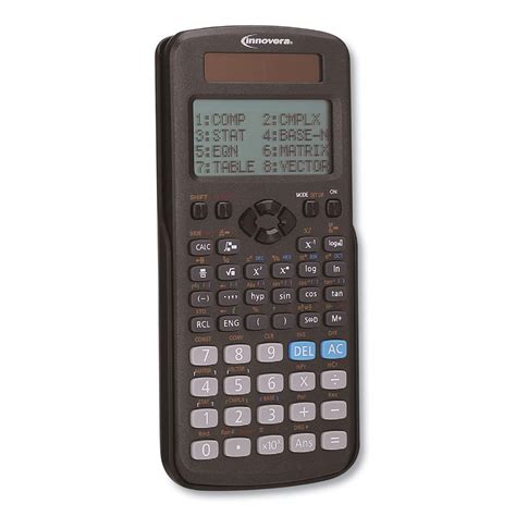 Innovera 15970 Advanced Scientific Calculator, 417 Functions, 15-Digit ...
