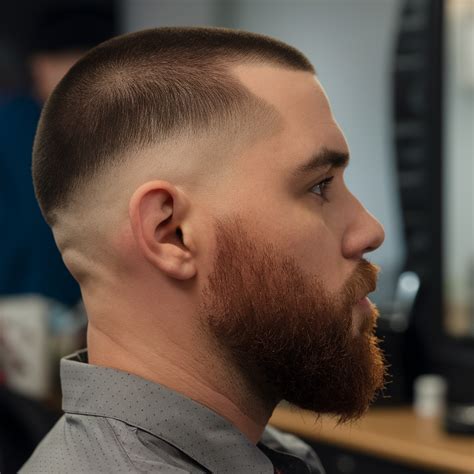 22 Buzz Cut Men with Beard Ideas: Bleached, Fade, Short, Long, Blonde ...
