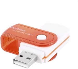 Lipzie Red Champion 4-in-1 USB 2.0 Multi-Card Reader – Premium All-in ...