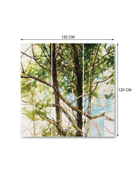 Buy Bosque Wall Art - Set of 3 Panels - IAAH