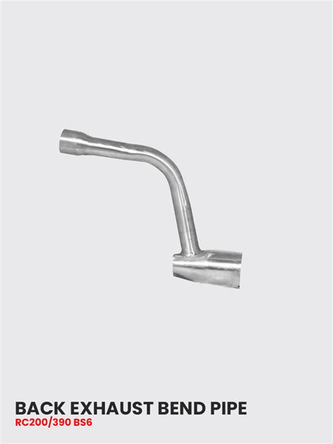 KTM RC 200 & 390 BS6 BACK EXHAUST BEND PIPE - SB 834 – htexhaust