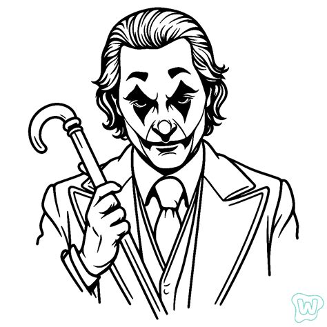 46 Joker Coloring Pages - Free Printable PDF Pages
