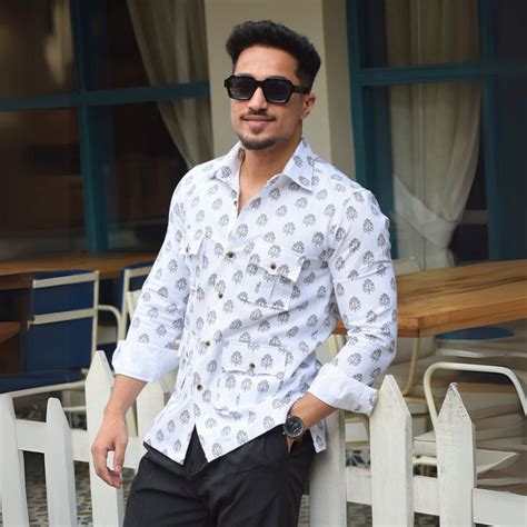 White Printed Hunting Style Shirt – Rajanyas