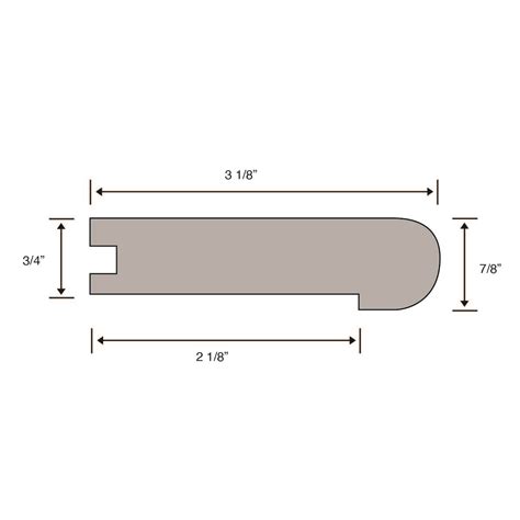 Wood Floors Plus > Wood Flooring Moldings > Slip Tongue/Spline 1/4x1 ...