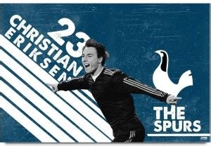 Christian Eriksen Football Player Paper Print - Sports posters in India ...