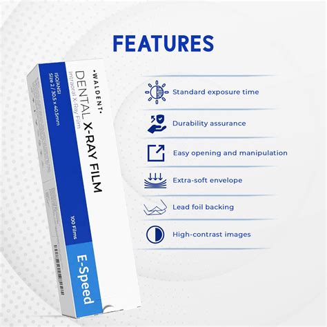 Waldent Dental X-Ray Film IOPA (Pack Of 100) – Waldent.com