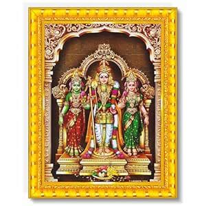Pavan Photo Laminations Lord Murugan Valli Deivanai Subramanya Swamy ...