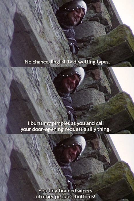 Image result for First Reaction to Monty Python Quotes