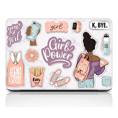 LOOK MY WALL Art Full Pannel Laptop Skin for Asus Lenovo Dell HP Apple ...