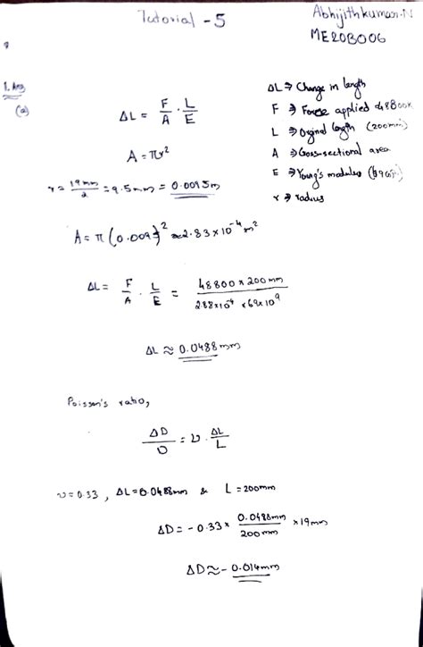 ME20B006 Tutorial 5 Answers - Inverse methods in heat transfer - 1, k ...