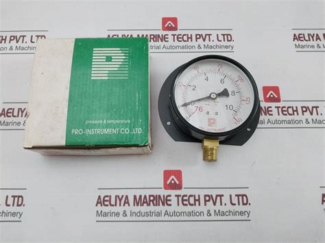 Pro-Instrument Kc-L16 Pressure Compound Gauge 4" C-B X 3/8pt – Aeliya ...