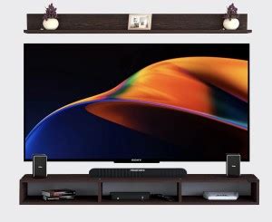 WonderWood Engineered Wood TV Entertainment Unit Price in India - Buy ...