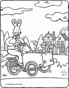 ausmalbild osterhase mit eier osterhase auf einem lastenrad voll beladen mit eiern ausmalbild osterhase mit eier osterhase auf einem lastenrad voll beladen mit eiern