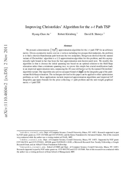 Christofides Algorithm for TSP 的图像结果
