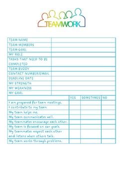 Collaborative Teaming Worksheet 的图像结果