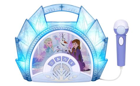 Frozen 2 Sing Along Boombox with Microphone, Built in Music, Flashing ...