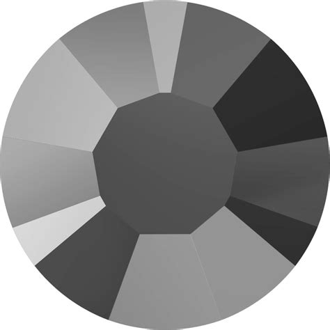 STELLUX™ Austrian Crystal FLAT BACK HOTFIX JET HEMATITE – Avant Crystal