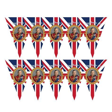 King Charles Flag New King Charles Union Jack Flag | Ubuy India