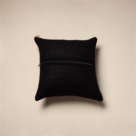 Block Print Cotton Bagru Cushion Cover