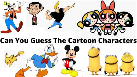 Can you Guess the Cartoon Characters | Fictional characters, Cartoon ...