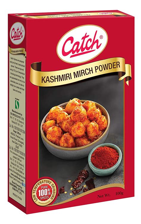Catch Kashmiri Mirch Powder, 100G – Fetch N Buy